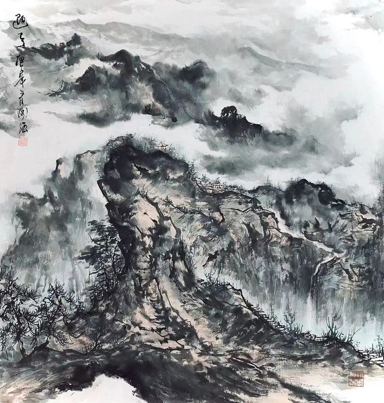 书画家陆国强——我心中的山水