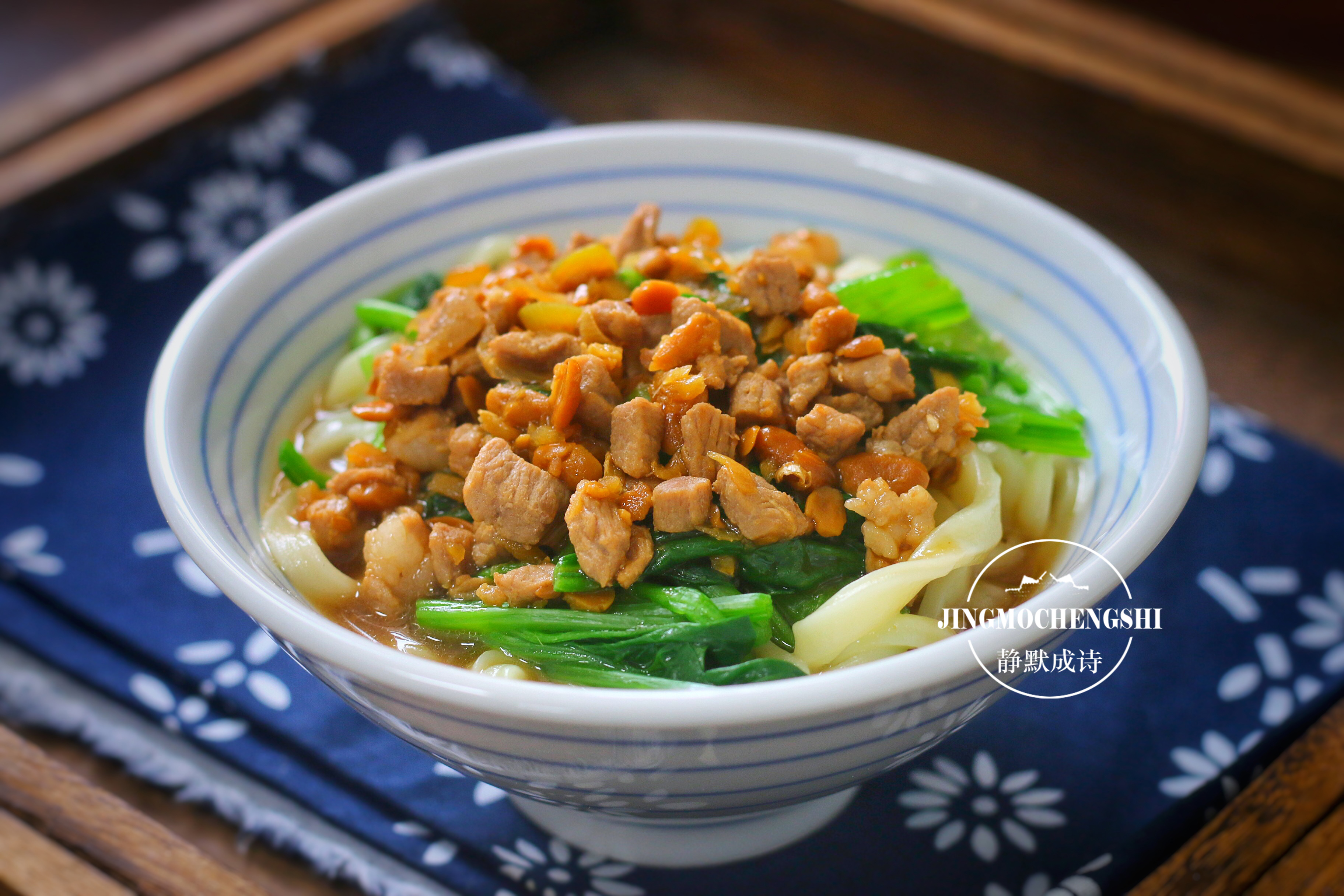 春天的打滷麵，是跟菠菜息息相關的，醬香味足，來上1大碗，真香