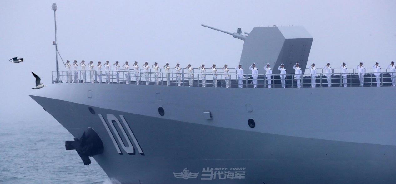 大炮開兮轟他娘！未來世界第一強 說說055的艦炮