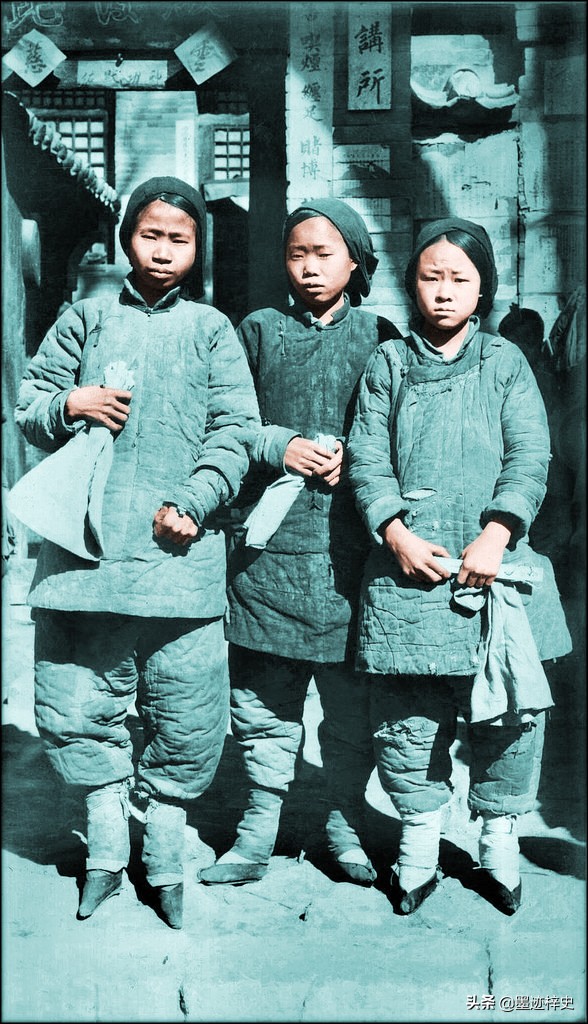 老照片晚清至民国女子的美丽与哀愁气质这块儿好像倒退了