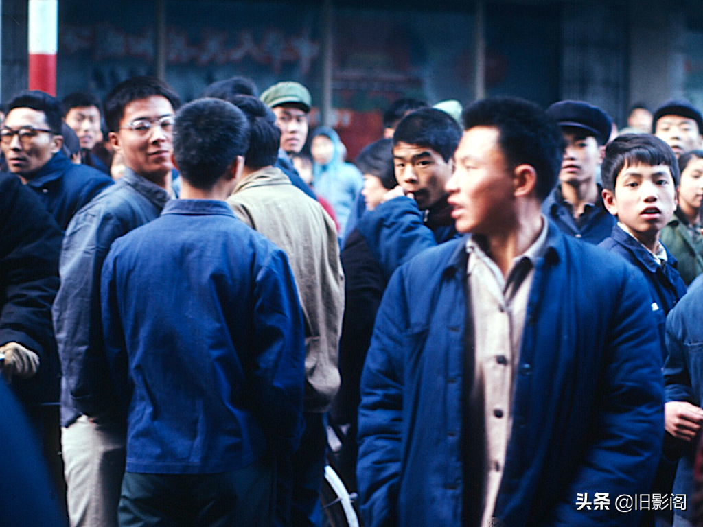七十年代中期的天津，外国留学生拍摄的彩色旧影