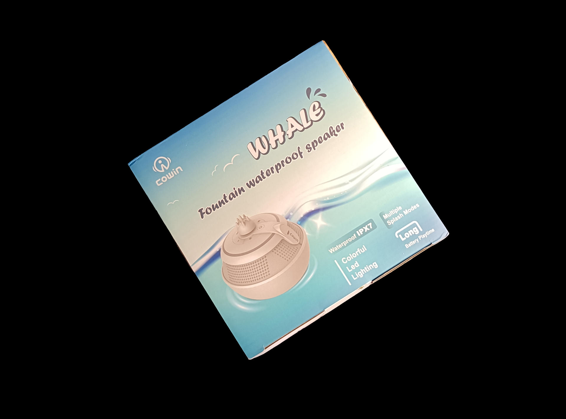 哄娃利器，会喷水会唱歌，可以陪娃洗澡的魅动Whale音箱