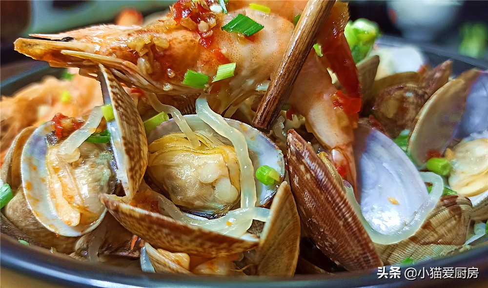 图片[3]-【海鲜粉丝煲】做法步骤图 这么做出来鲜美好吃 连汤都不剩-起舞食谱网