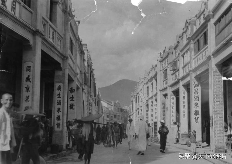 30年代的广东罗定老照片46幅 彼时罗定城乡风光及人物风貌