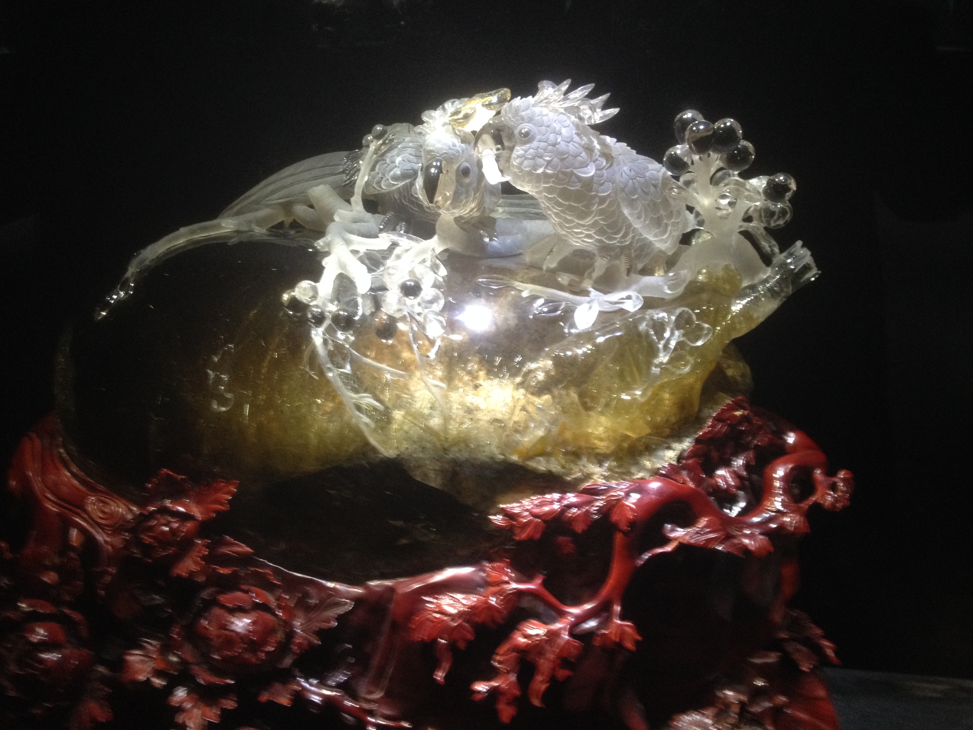 难得一见的天然水晶珍品