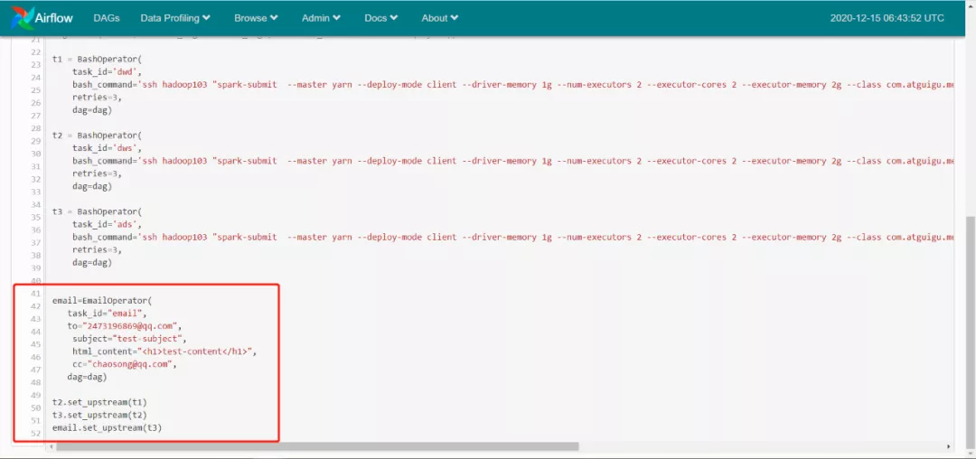 Airflow教程——使用Airflow实现简单的工作流调度