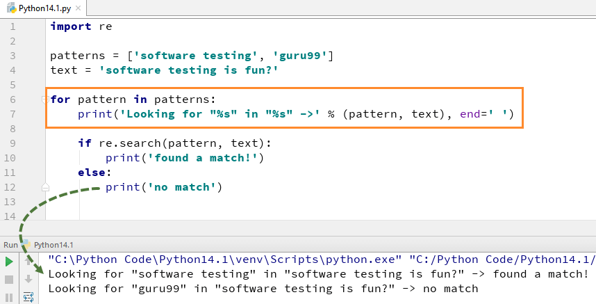 DAY6-step5 Python正则表达式：re.match, re.search, re.findall