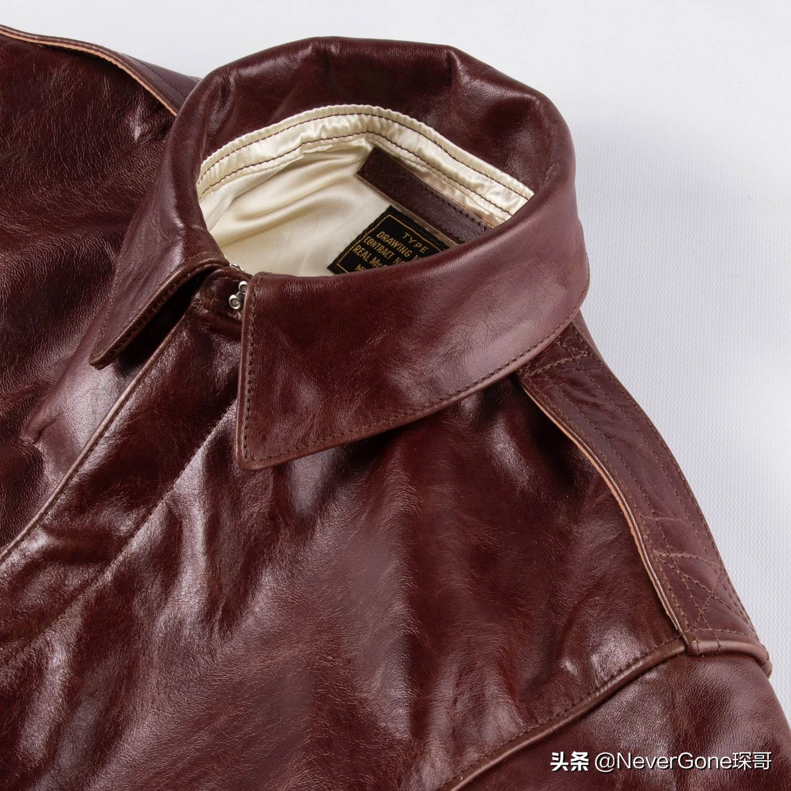 3万块的THE REAL MCCOY'S天皇染A2皮衣云评测