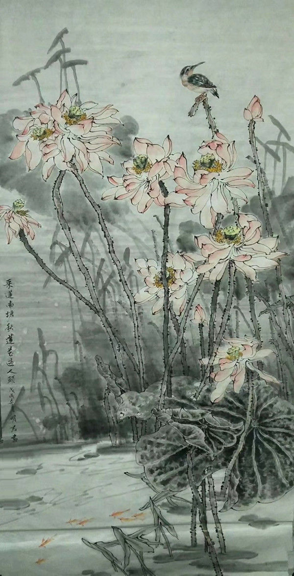 画家薄明君作品欣赏