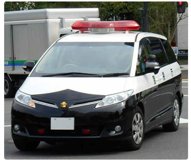 日本警车型号都在这了，丰田本田马自达，全是