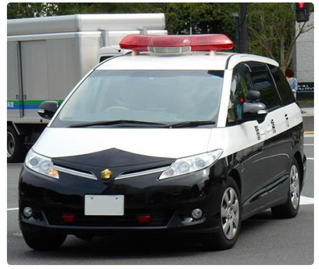 日本警车型号都在这了，丰田本田马自达，全是日本国产车