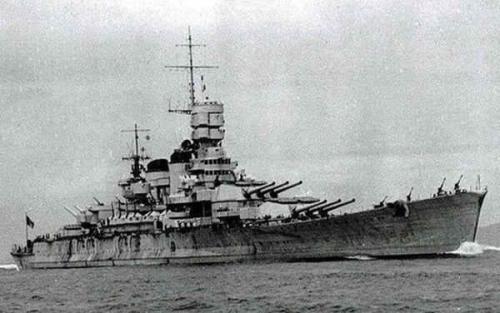 意大利退出轴心国，德国空军用制导武器击沉“罗马”号战列舰