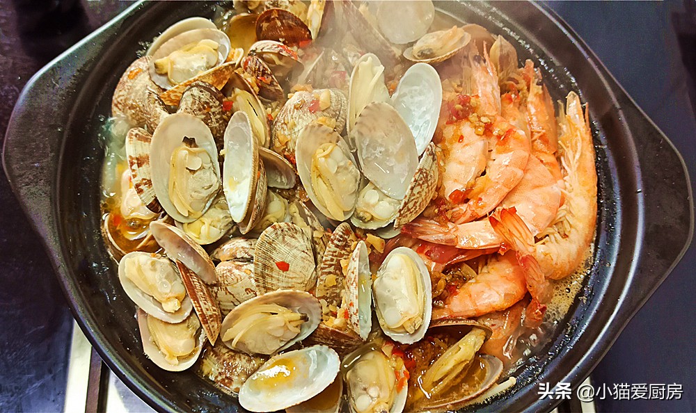 图片[16]-【海鲜粉丝煲】做法步骤图 这么做出来鲜美好吃 连汤都不剩-起舞食谱网