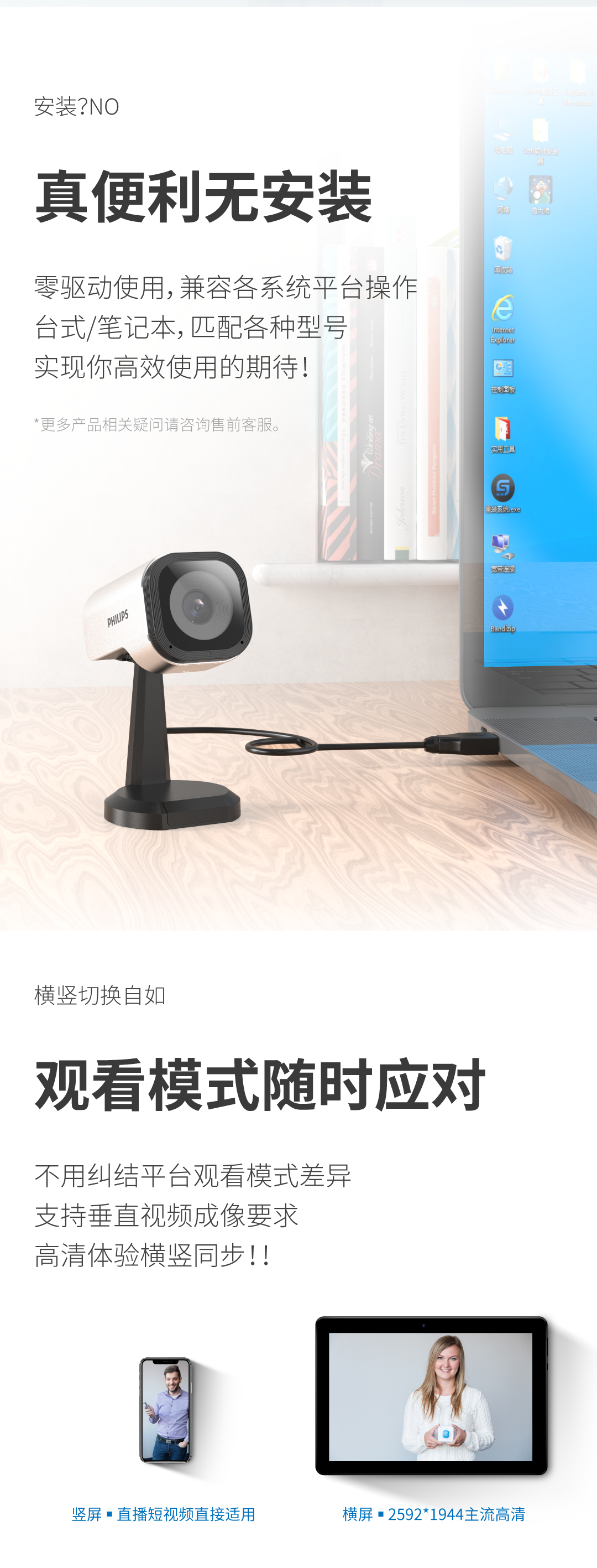 飛利浦高清會(huì)攝錄PSE0520：清晰窗景，看見(jiàn)你我新年新貌
