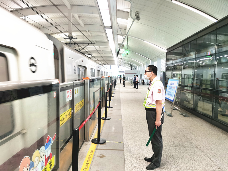 上海轨道交通11号线的陈翔公路站演练多日，开通时间仍然尚未确定