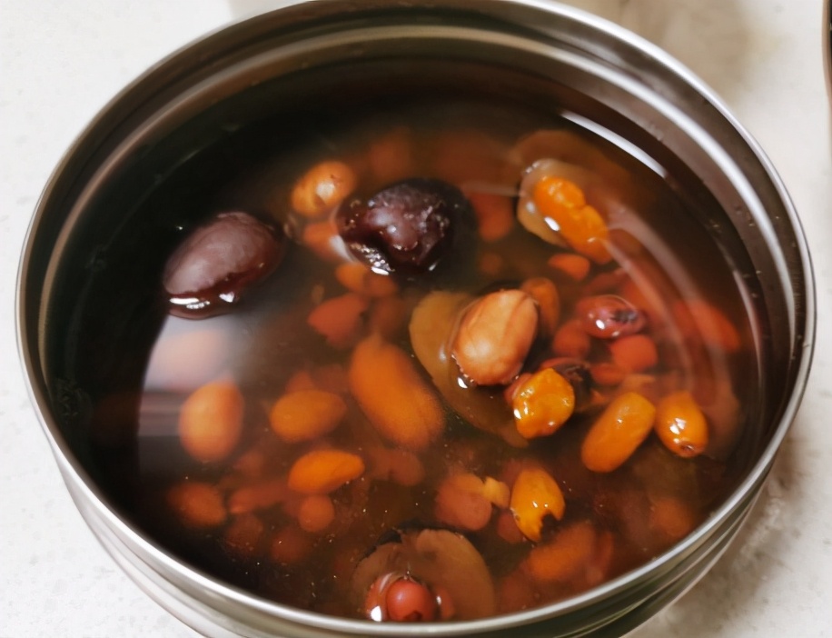 图片[1]-五红汤的做法步骤图 常喝身暖好处多-起舞食谱网