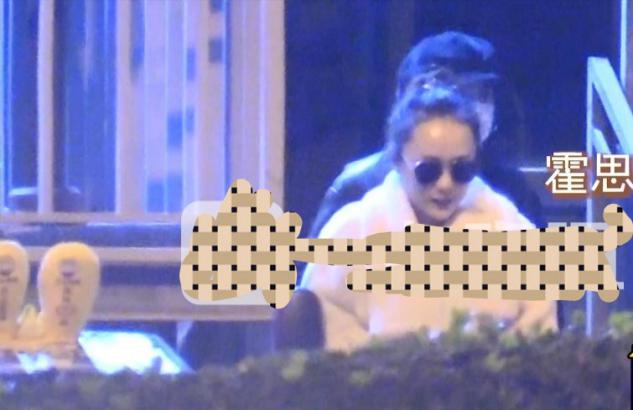 40岁霍思燕夜会友人，儿子让保姆带回家，嗨到凌晨不见杜江陪伴