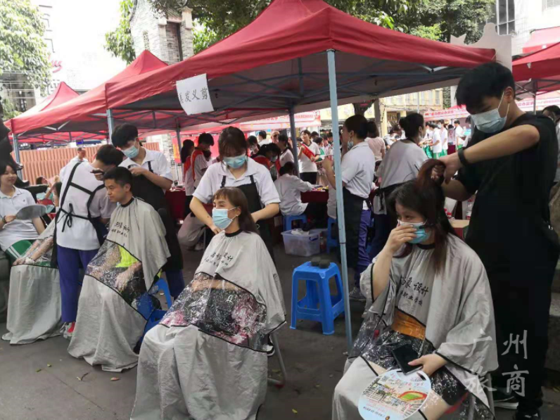 广州市旅游商务职校：传媒与形象设计系党支部惠民服务专题报道