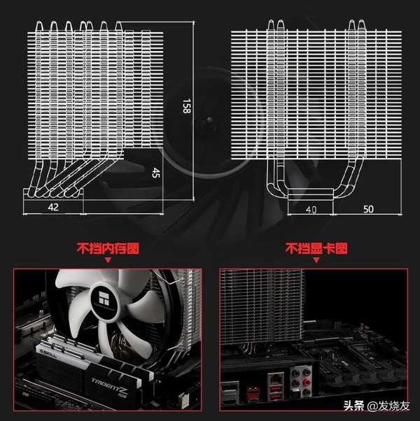 intel酷睿i9也可以被抑制.....匹敌水冷散热，益民公布高档全塔热管散热器