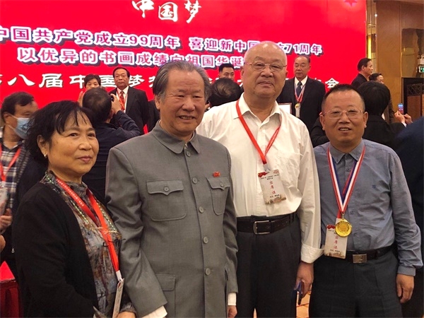 贺家宽书法荣获全国书画大赛特别金奖
