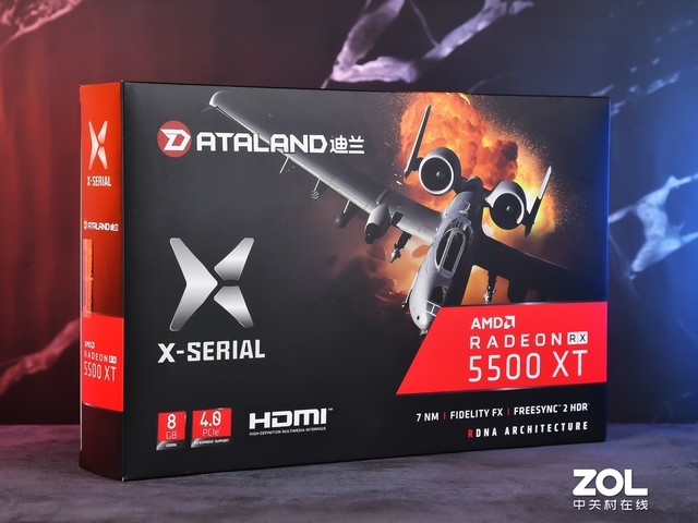 生而为战！迪兰7nm甜品 RX 5500 XT X战将评测