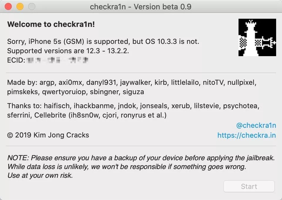 iOS越狱专用工具checkra1n已公布，适用iPhone 5s - iPhone X