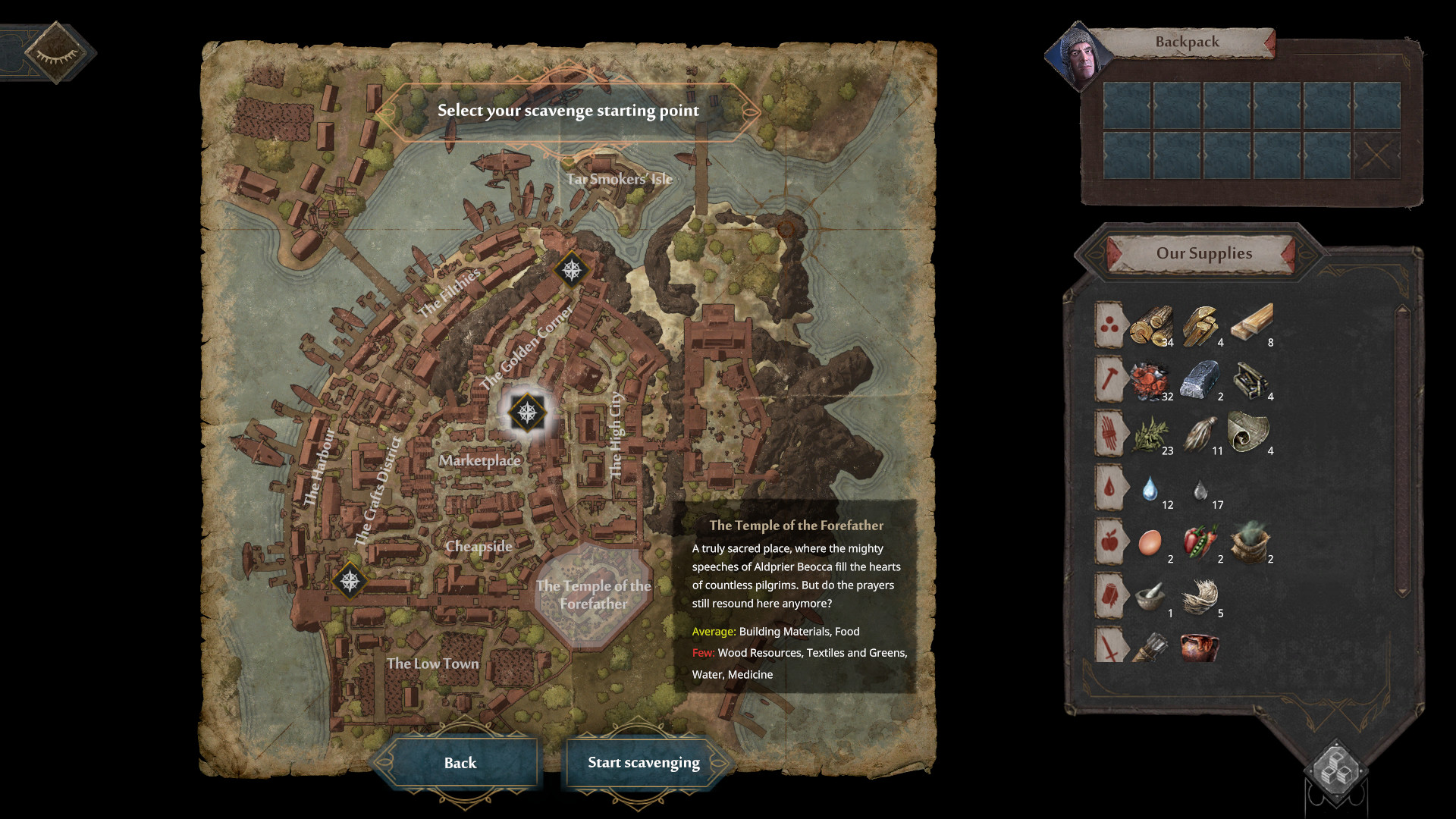 一款中世纪题材的策略守城游戏