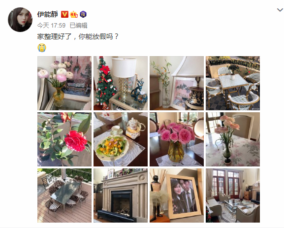 思夫心切！ 伊能靜曬豪華別墅內景，新家佈置完成喊話秦昊快放假