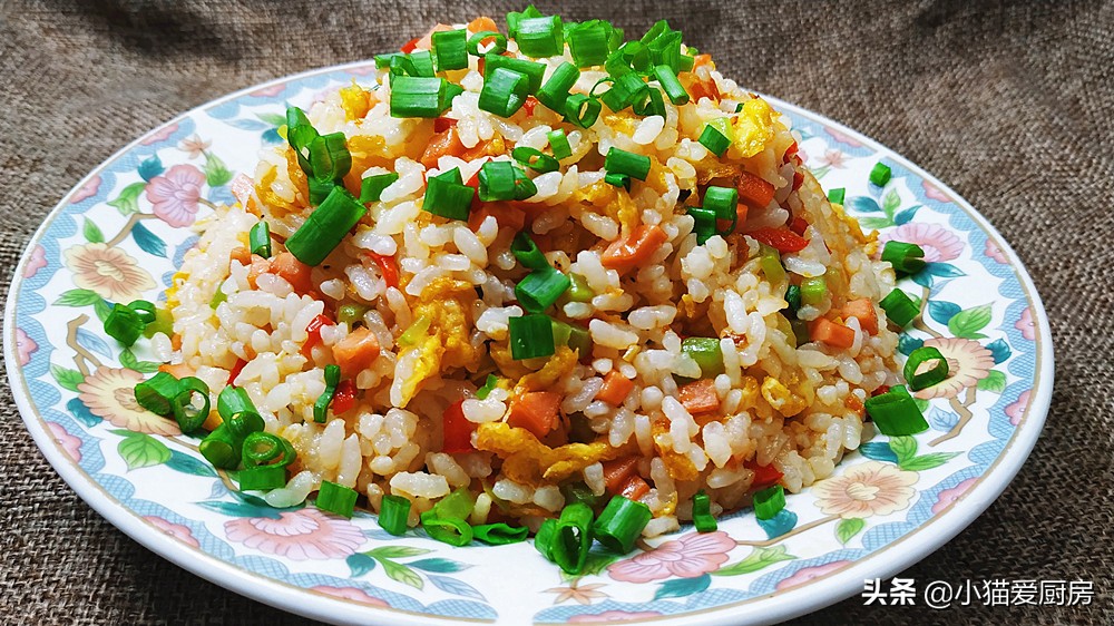  Picture [10] - [Lazy people stir fry rice] Procedure diagram Healthy and nutritious children love to eat - Dancing Recipe Network