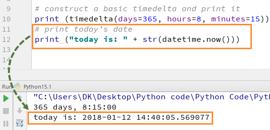 DAY6-step6 Python DateTime, TimeDelta, Strftime(Format)