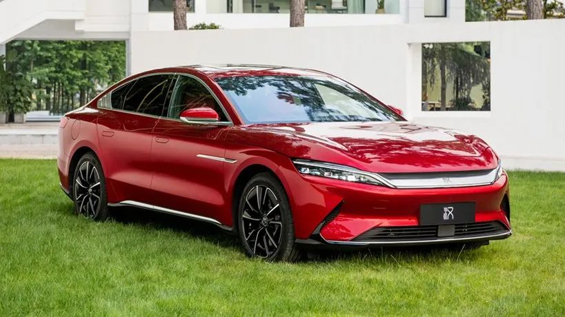 比亚迪汉当急先锋，新能源前10中Model3被中国品牌围剿？