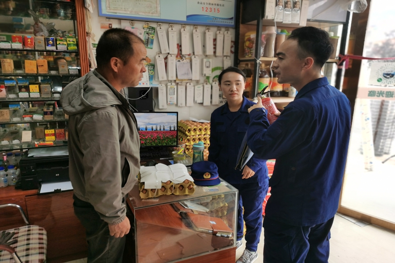 崆峒区消防大队全力推进消防网格化管理工作