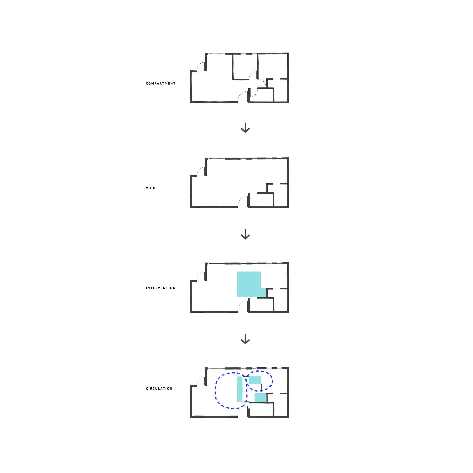 多环形流线玩转45m²公寓，小家秒变健身房