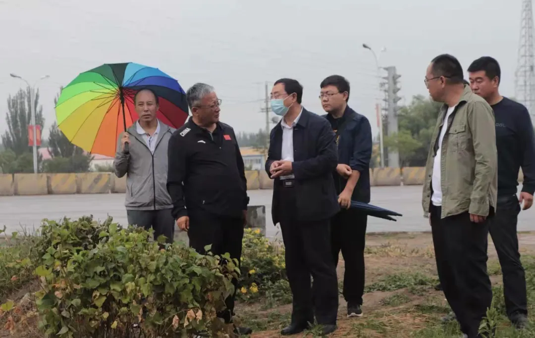 玉泉區政府主要領導實地督導環保督察暗訪整改工作