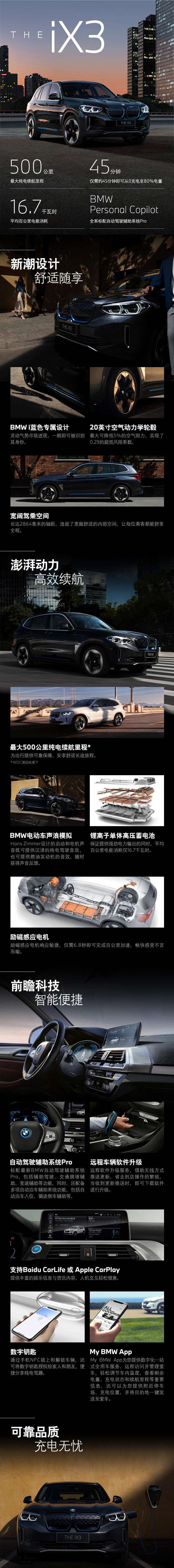 电动驾趣 无忧开启 创新纯电动BMW iX3吾悦广场展示品鉴会