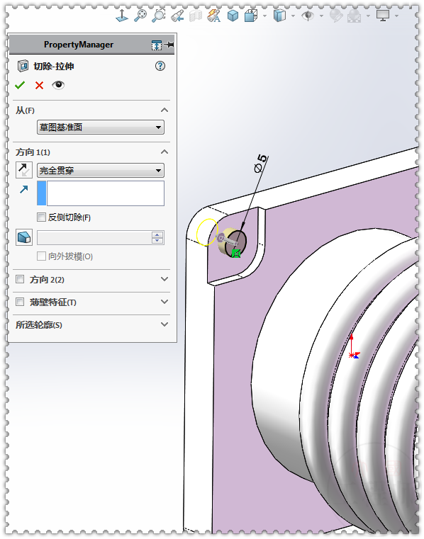 SolidWorks��ģ��ϰ�⣺CaTICs 3D-OK01