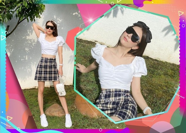 郭富城大女儿近照曝光，越来越漂亮像爸爸，经纪人小美忍不住宠她