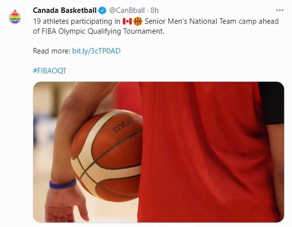 加拿大 5 名 NBA 球员退出，中国男篮还是来学习的