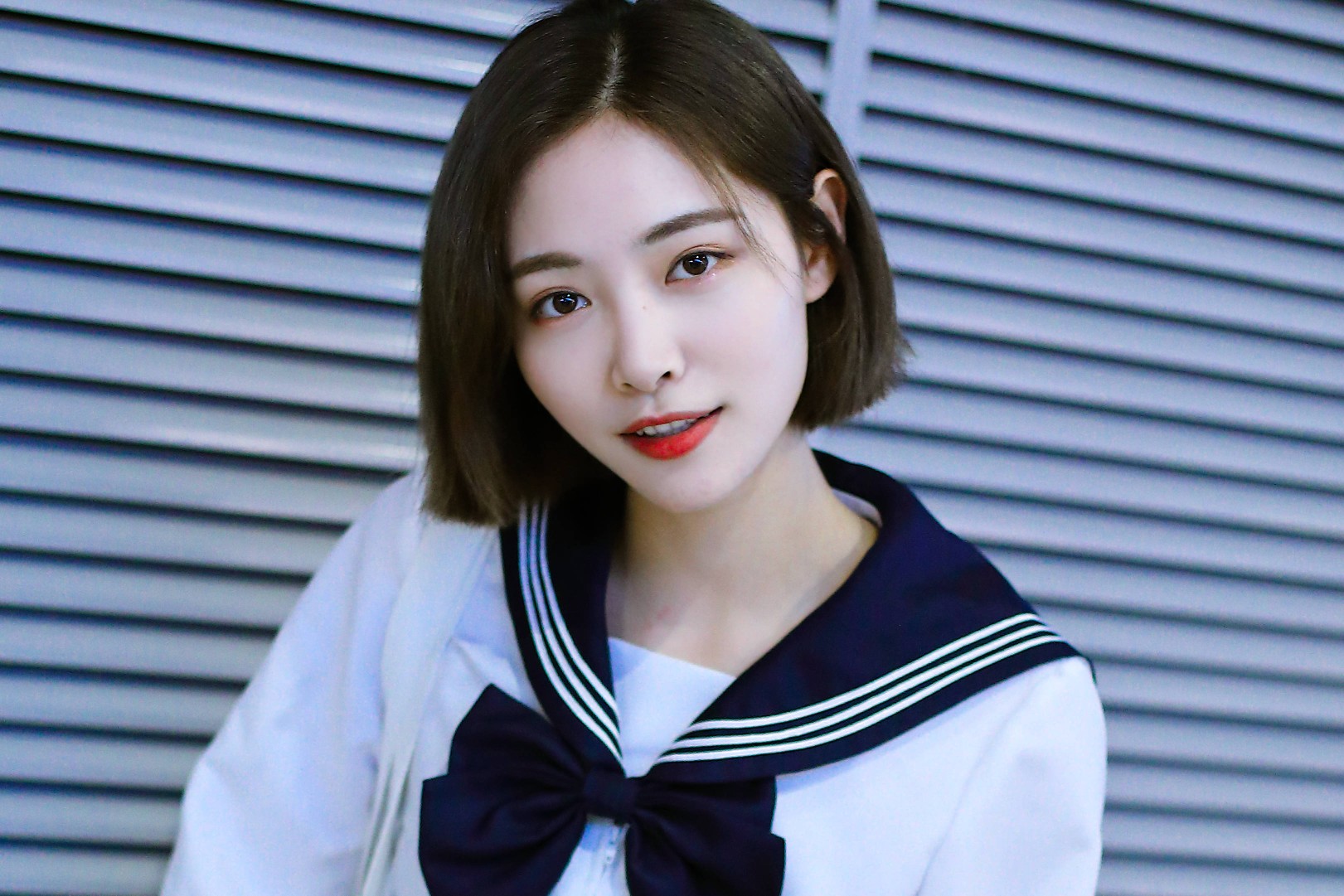 26 years old of Xu Jiaqi, figure of appearance Gao Leng is hot, this girl indeed sex appeal is attractive