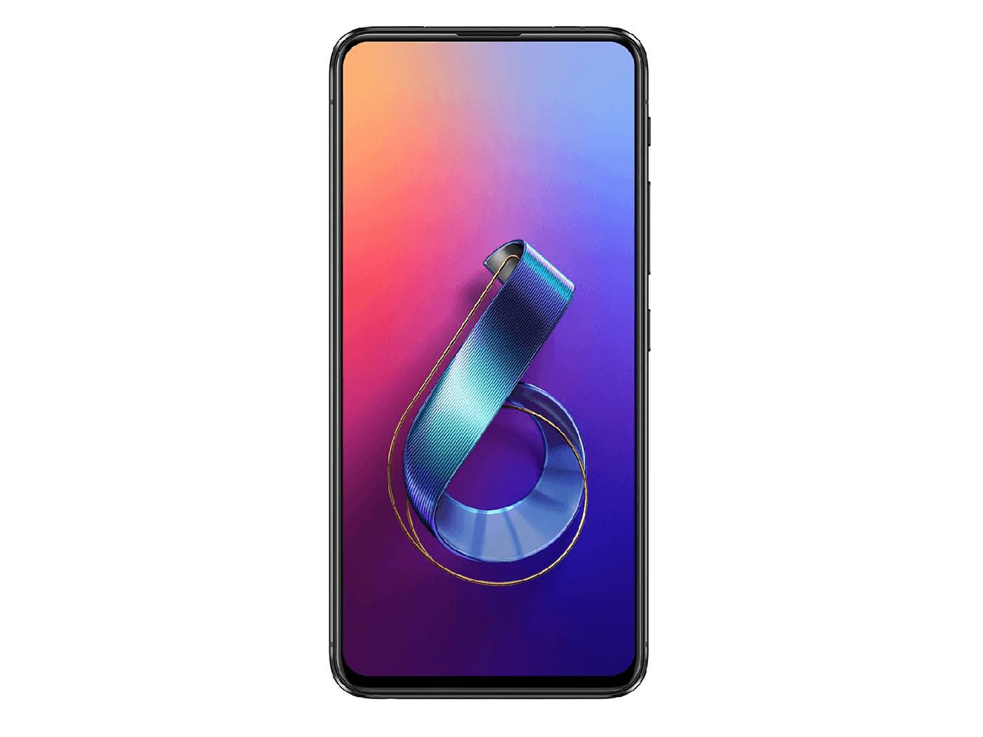 asusZenfone 6宣传海报图片曝出，超大型充电电池5000mAh挥剑一加7