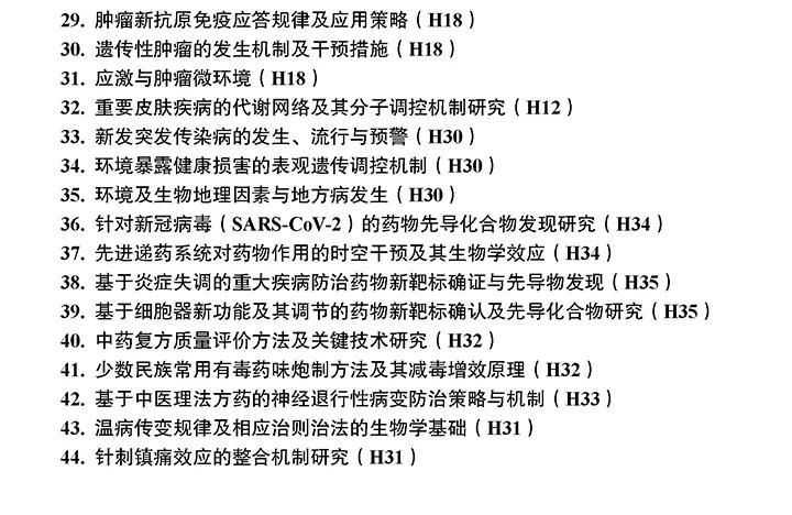 2021年国自然基金项目指南发布！注意事项、重点领域抢先看