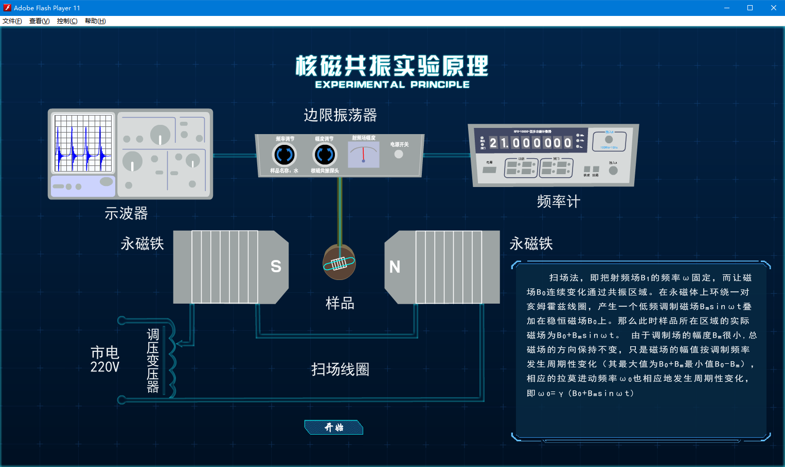 北京欧倍尔物理学新品发布｜核磁共振实验3D虚拟仿真软件