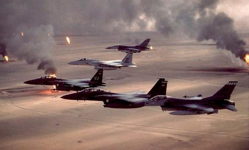 海湾战争空战战术创新，电子战、导弹战等作战