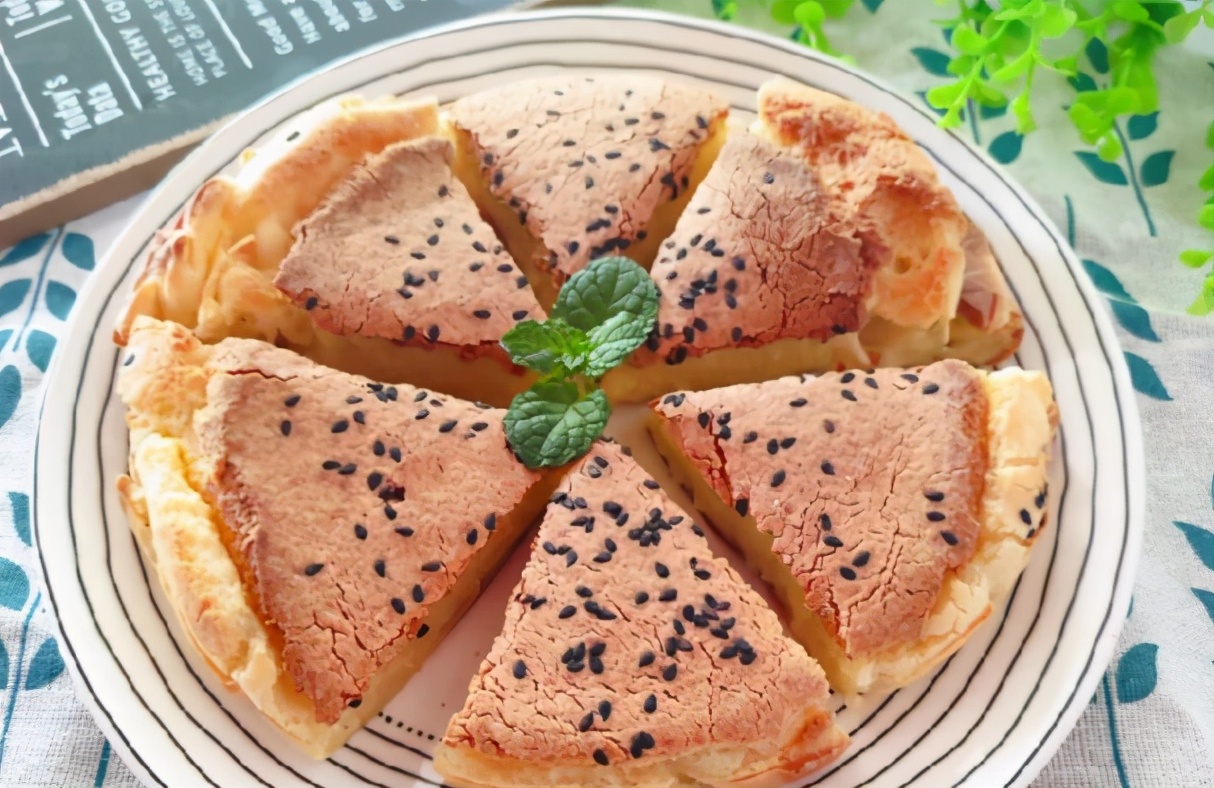 外酥裡糯！ 奶香烤糯米糕，是必不可少的一道甜點