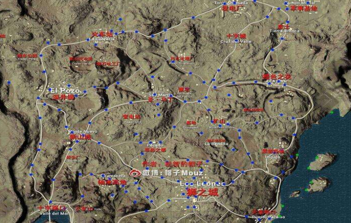 绝地求生6张地图名字图片