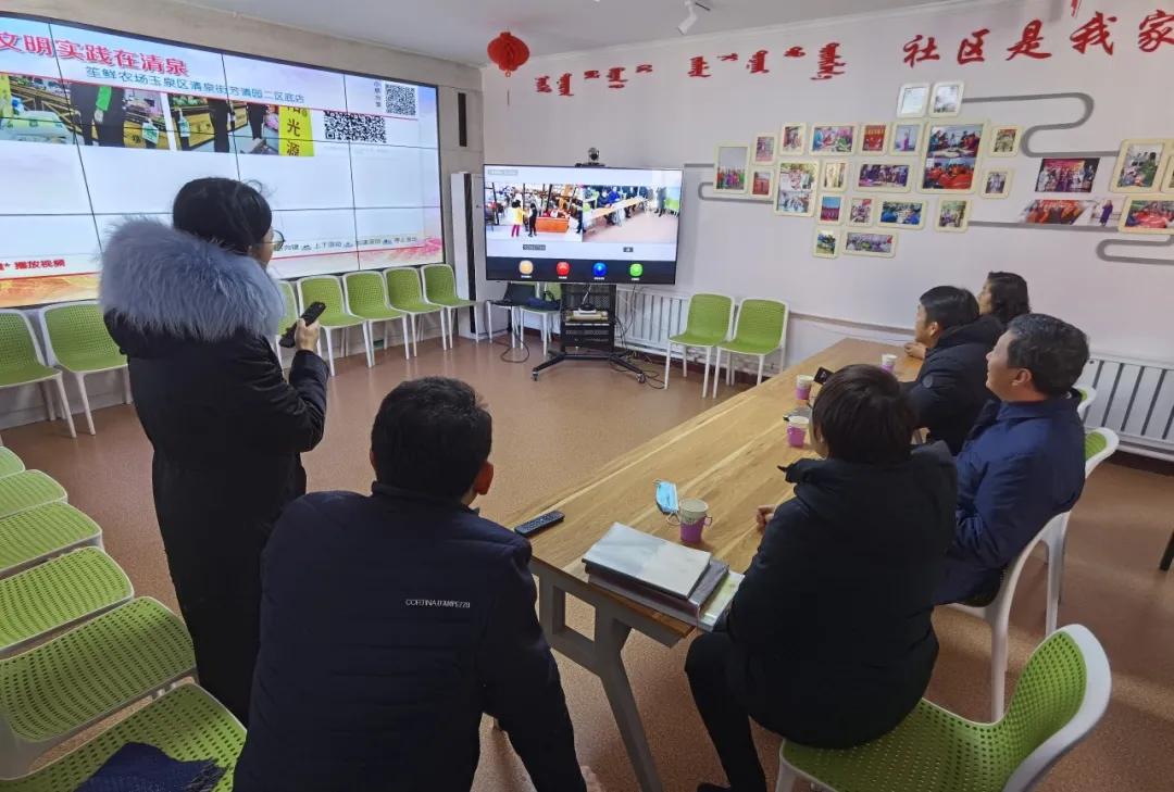 亢永强一行实地督导调研社区工作