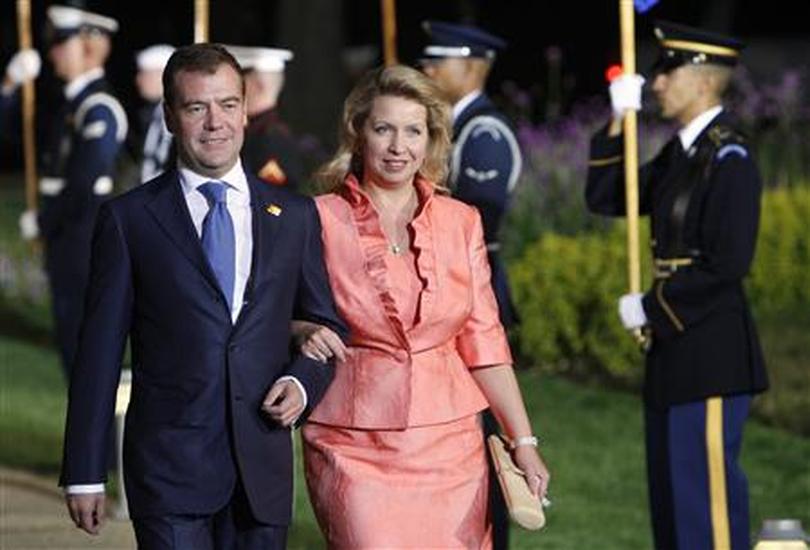 梅德韦杰夫和妻子的神仙爱情，“当初恋的时候