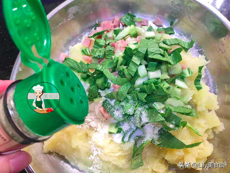 秋天，不管有钱没钱，这菜记得多吃，维C含量高，煎早餐饼真香呀