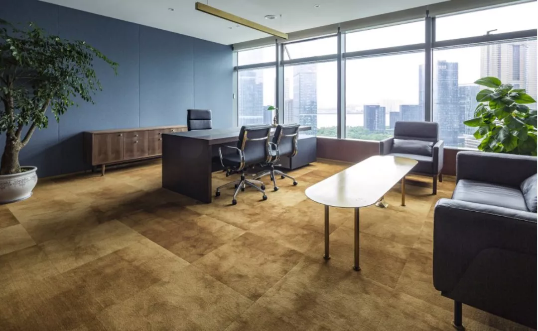 办公室装修设计，原来地毯的选择和工艺是有讲究的