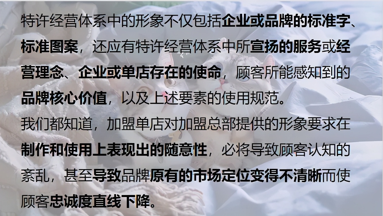 特许经营的推广关键——标准化
